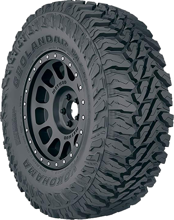 YOKOHAMA GEOLANDAR M/T G003 KMC タイヤ4本 Yokohama GEOLANDAR M-T G003 | Tire Boue Roche All-terrain